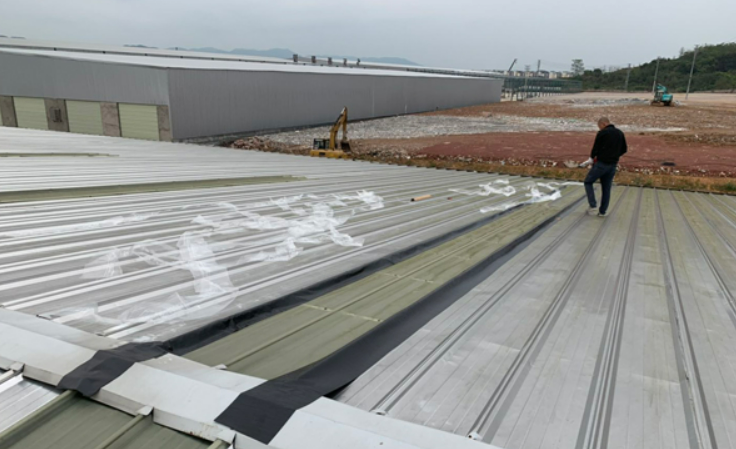 桐乡厂房屋面防水维修案例